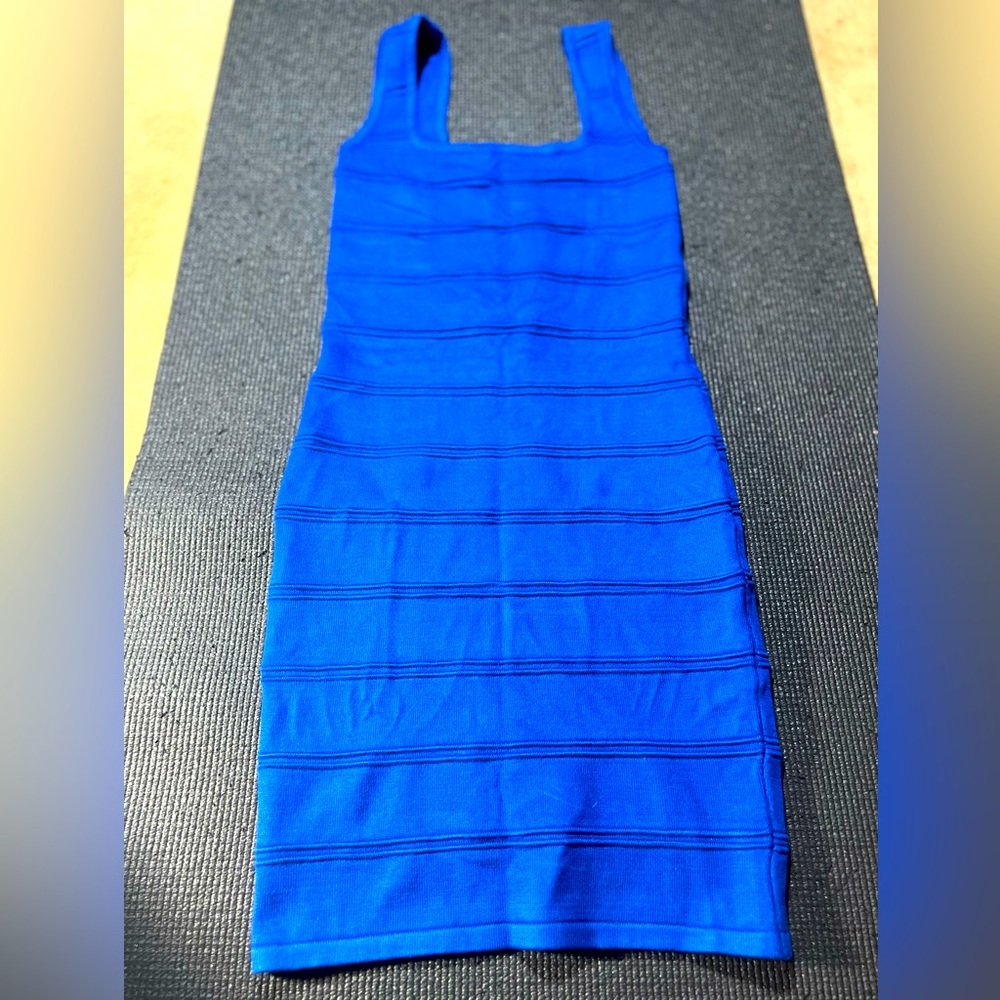 Body Central Small blue bodycon dress new with tagged